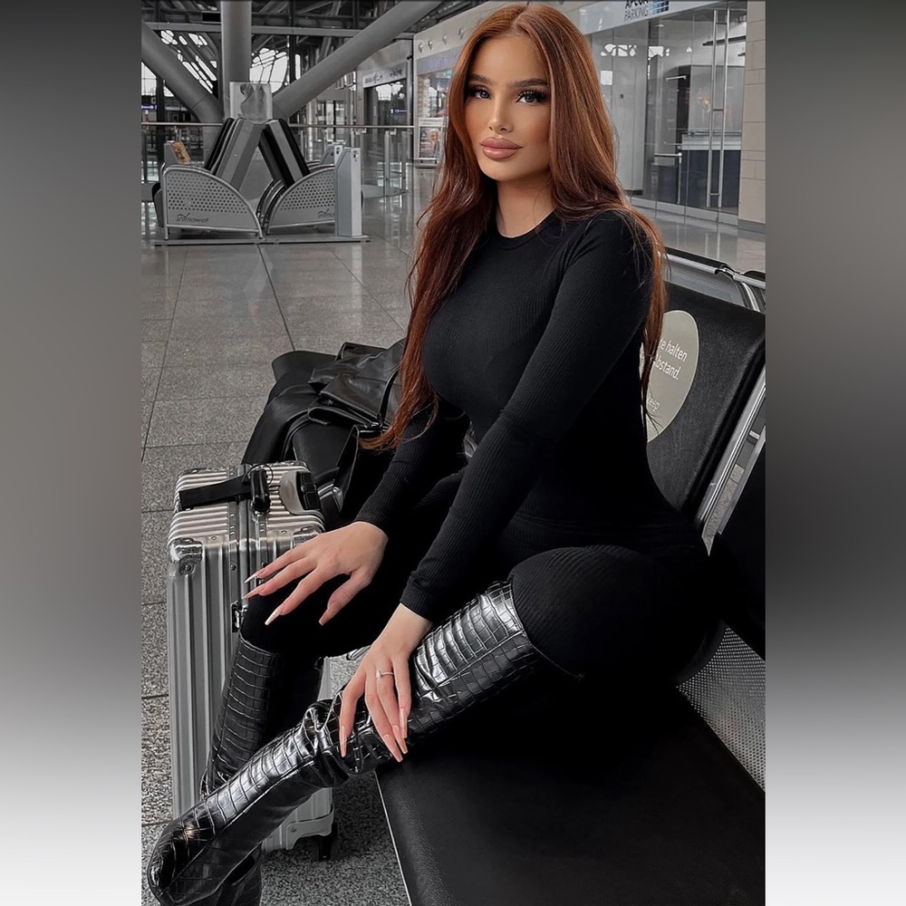 Maribel black jumpsuit
